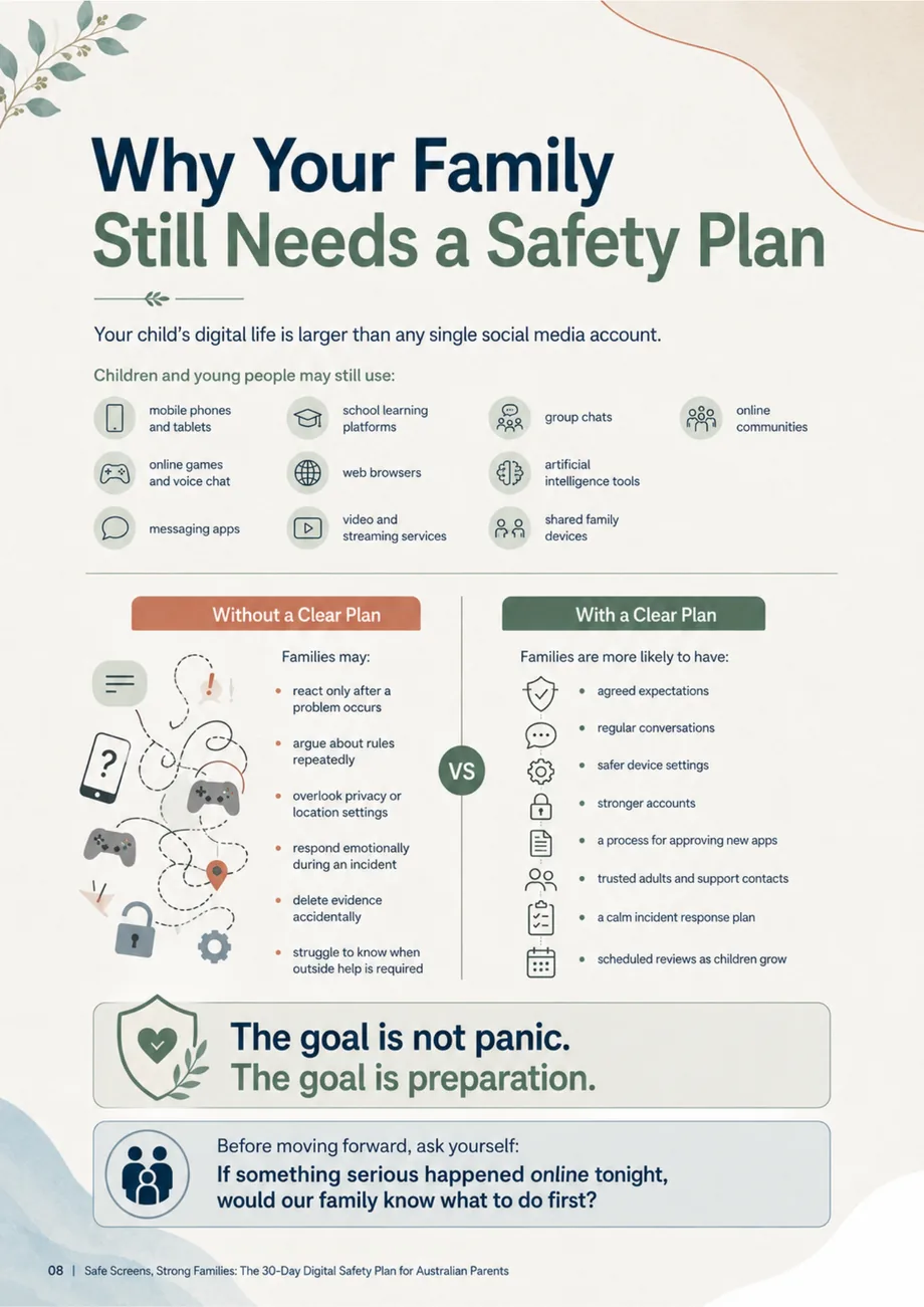 Inside page: Why Your Family Still Needs a Safety Plan